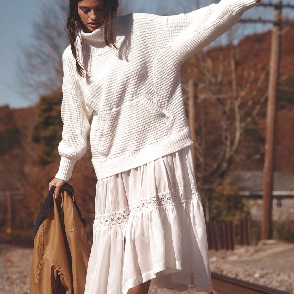 Daily Practice Anthropologie Chunky Twofer Sweater Dress